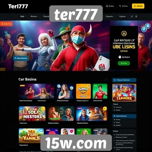 Acessibilidade e design do site ter777 para jogadores